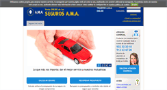 Desktop Screenshot of amasegurosonline.com